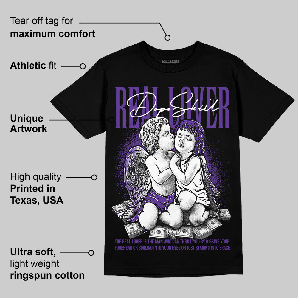 PURPLE Collection superstreetwear T-Shirt Real Lover Graphic
