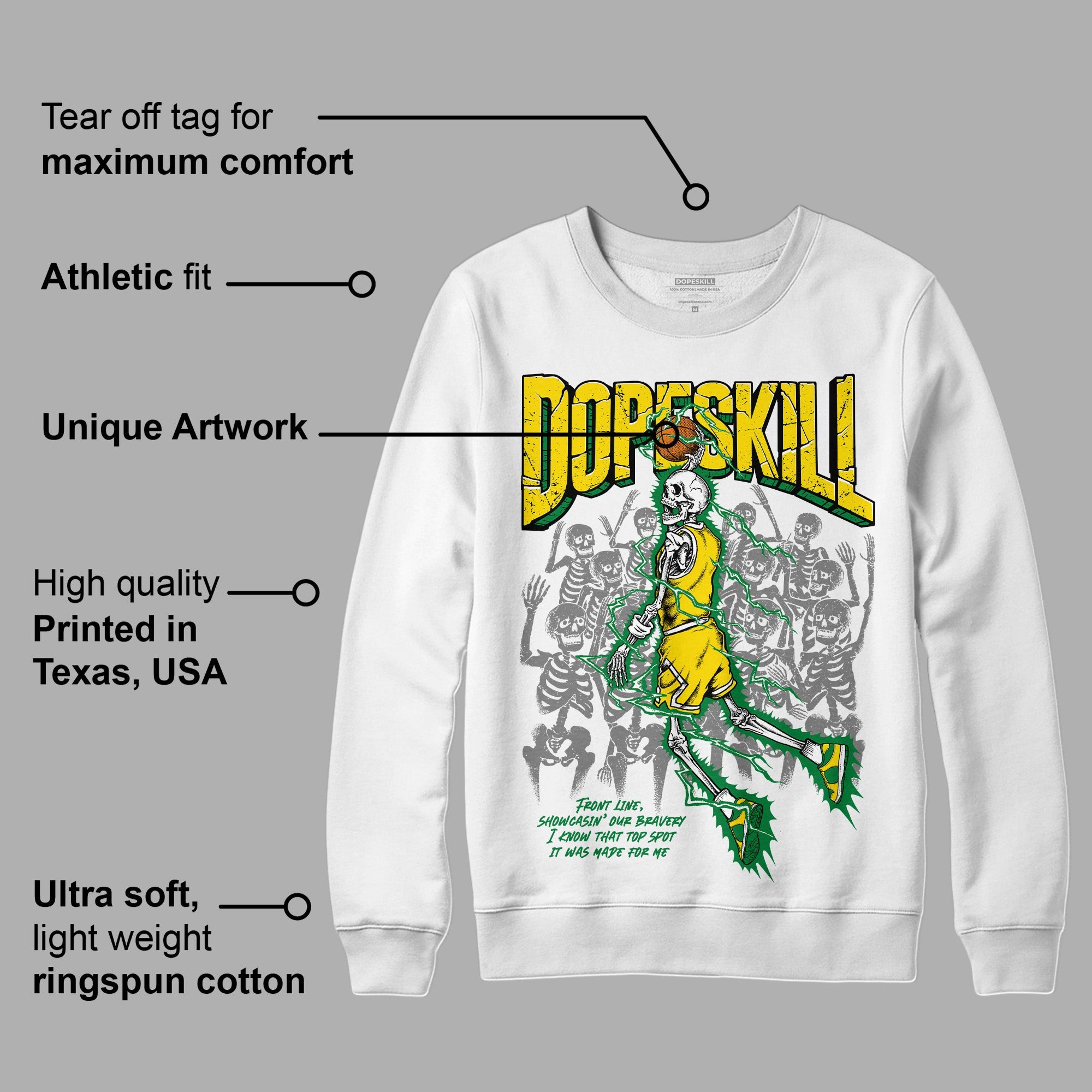 Dunk Low Reverse Brazil superstreetwear Sweatshirt Thunder Dunk Graphic