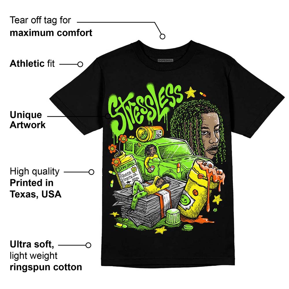 Neon Green Collection superstreetwear T-Shirt Stressless Graphic