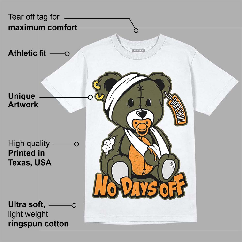 Olive 5s superstreetwear T-Shirt Hurt Bear Graphic