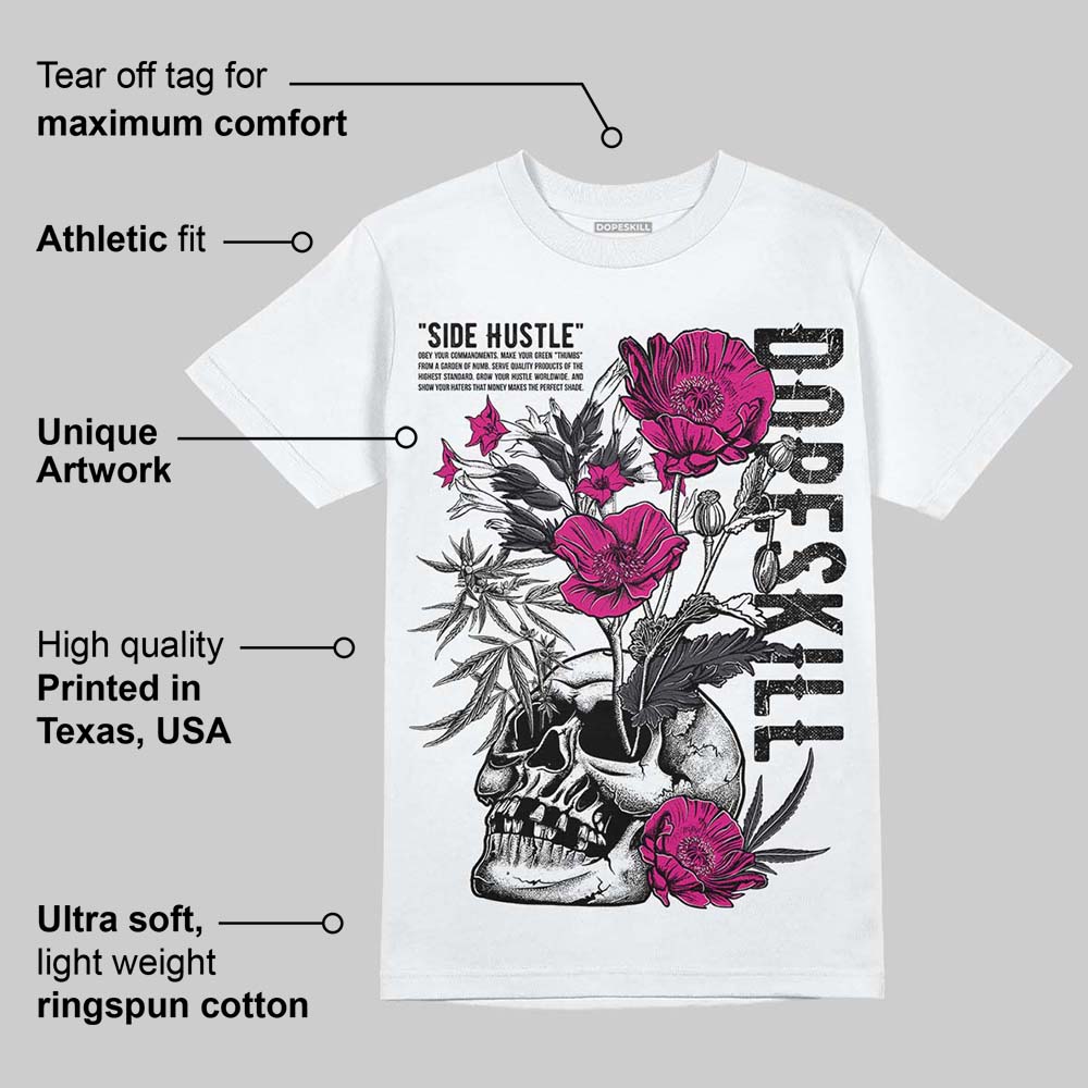 Black Cat 3s superstreetwear T-Shirt Side Hustle Graphic