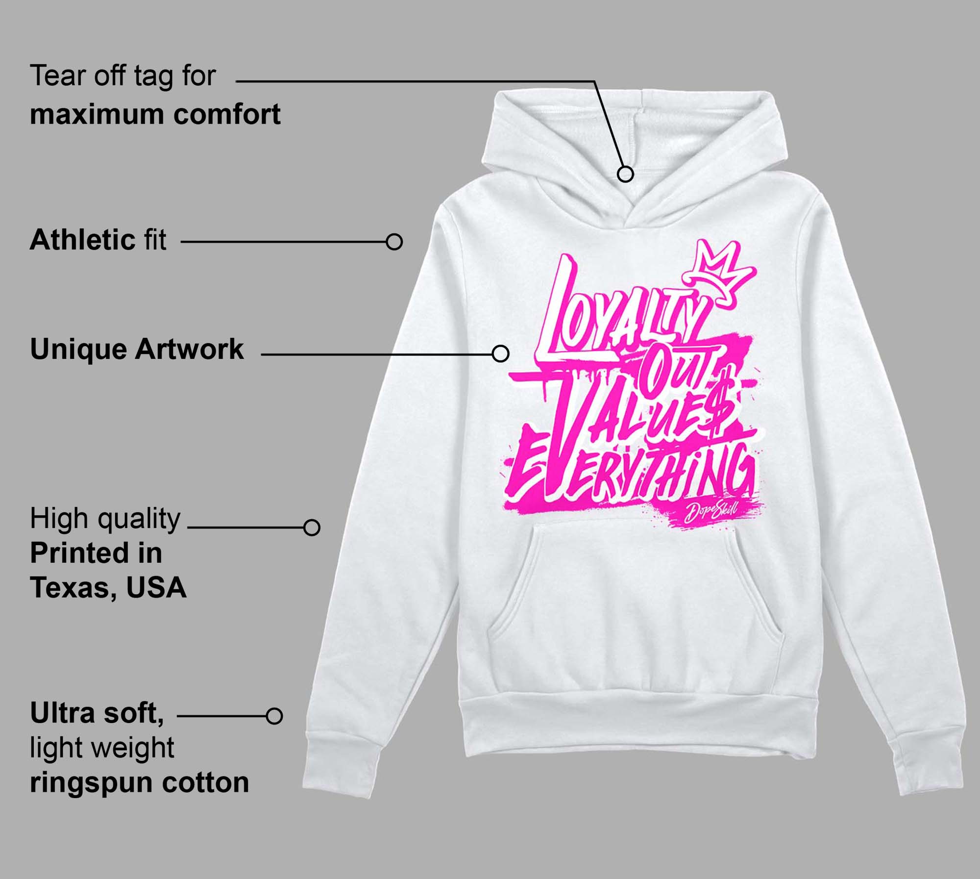 Dunk Low Active Fuchsia superstreetwear Hoodie Sweatshirt LOVE Graphic
