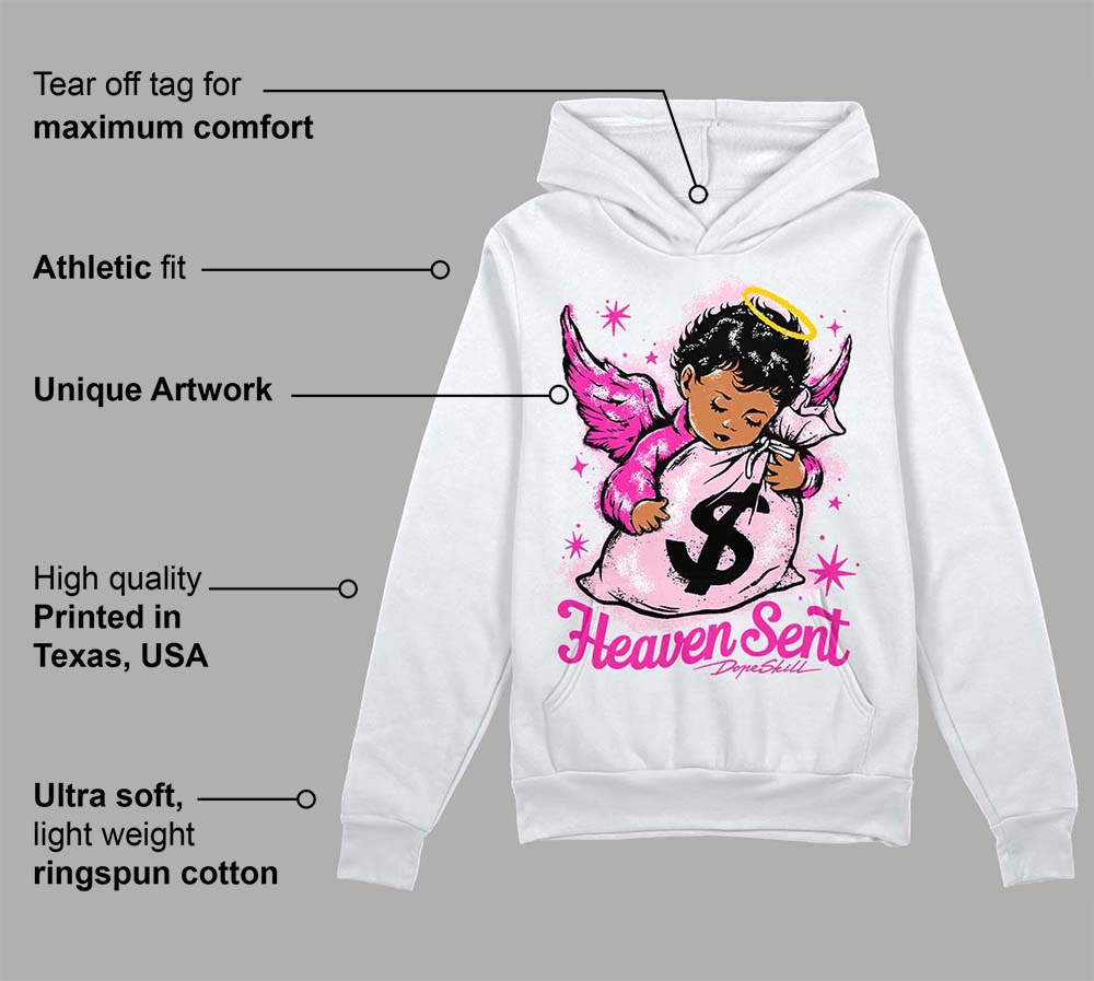 Triple Pink Dunk superstreetwear Hoodie Sweatshirt Heaven Sent Graphic