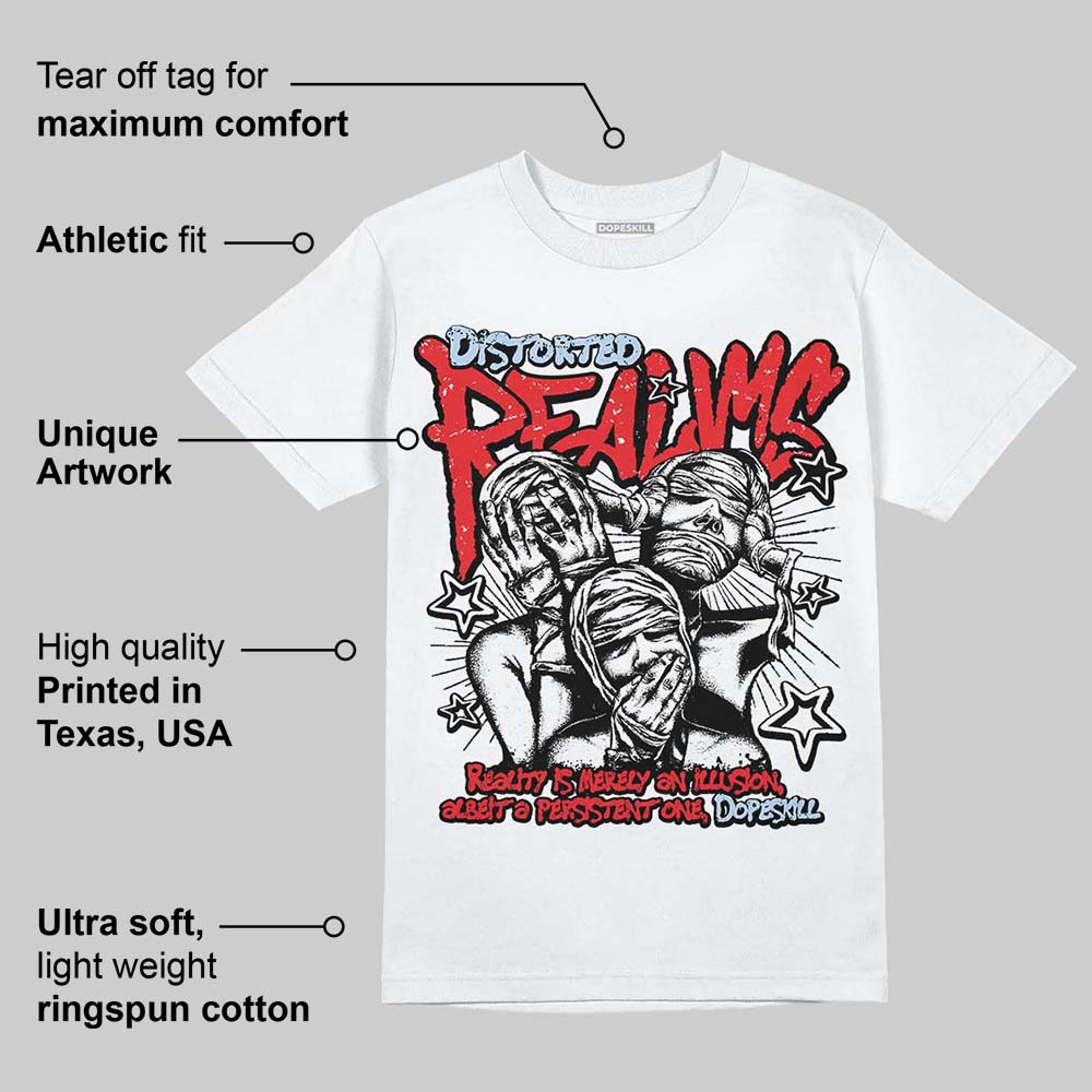 Cherry 11s superstreetwear T-Shirt Distorted Realms Graphic
