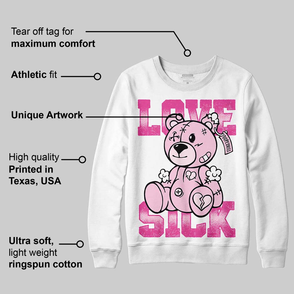 Pink Collection superstreetwear Sweatshirt Love Sick Graphic