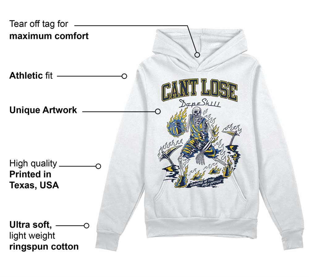 Michigan Dunks superstreetwear Hoodie Sweatshirt Cant Lose Graphic