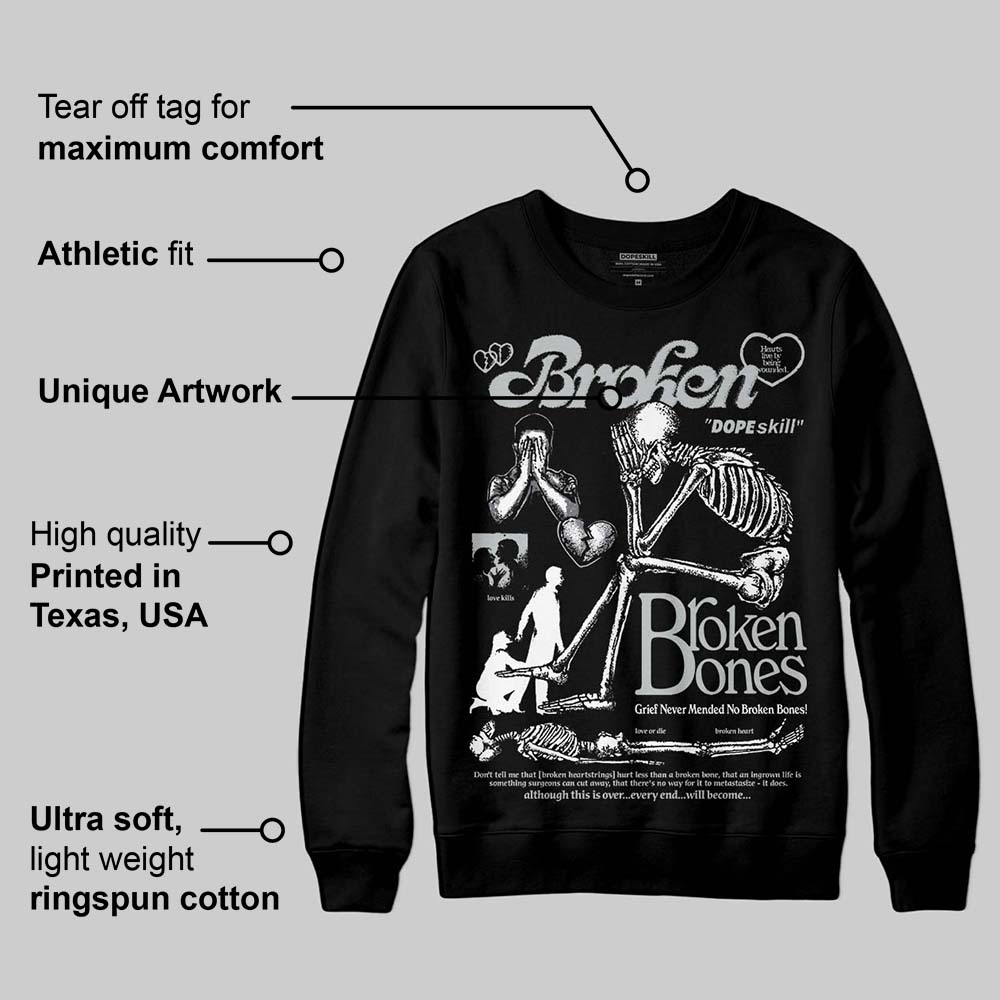 Fear 4s superstreetwear Sweatshirt Broken Bones Graphic
