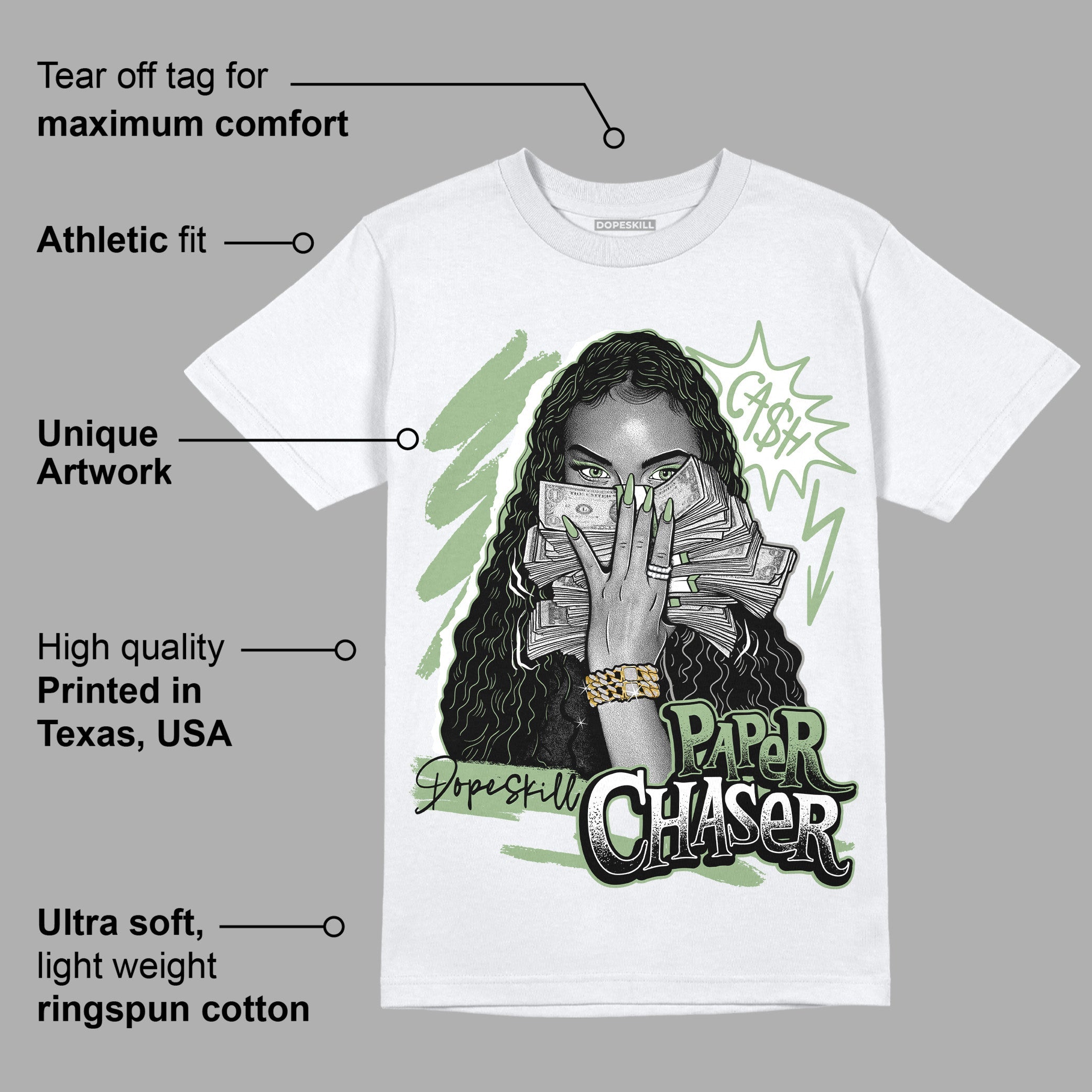 Seafoam 4s superstreetwear T-Shirt NPC Graphic