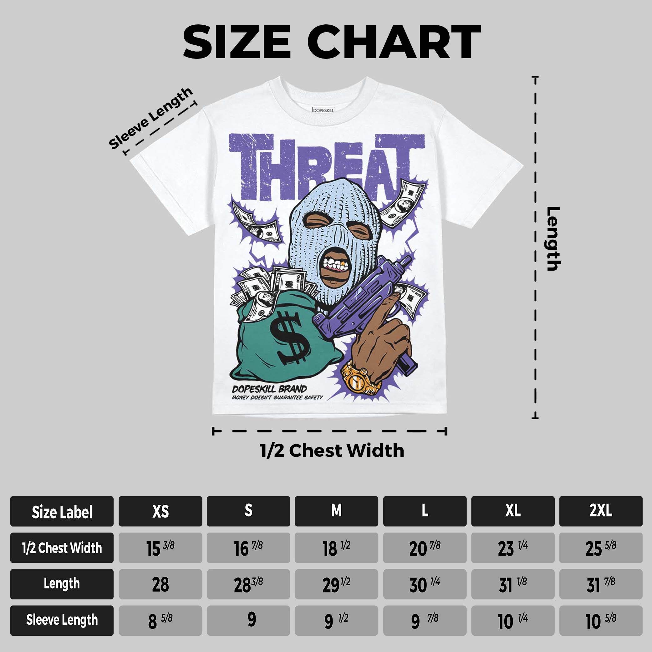 Grape 5s superstreetwear Oversize Print T-Shirt Under Threat Graphic