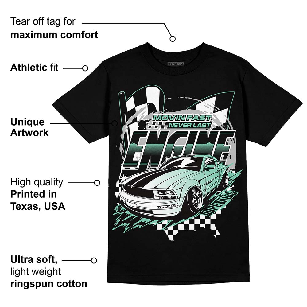 Green Glow 3s superstreetwear T-Shirt ENGINE Tshirt Graphic