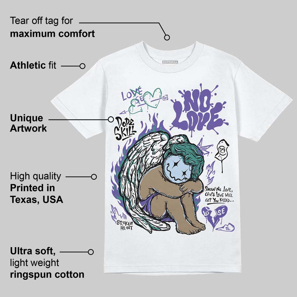 Grape 5s superstreetwear T-Shirt No Love Graphic