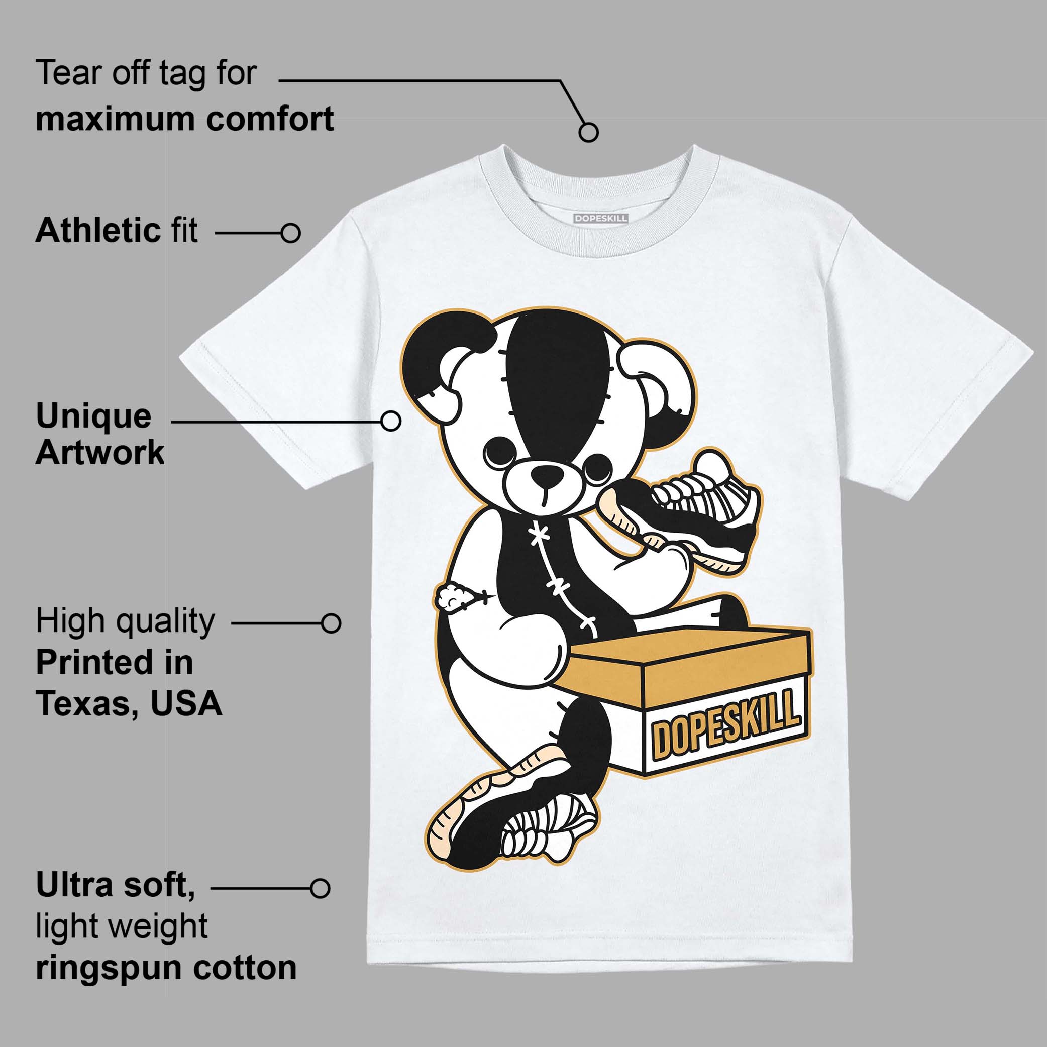 Gratitude 11s superstreetwear T-Shirt Sneakerhead BEAR Graphic