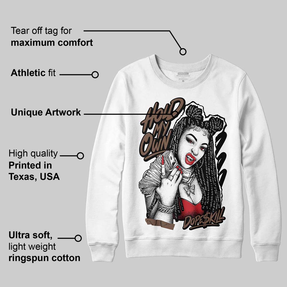 Olive 9s superstreetwear Sweatshirt New H.M.O Graphic