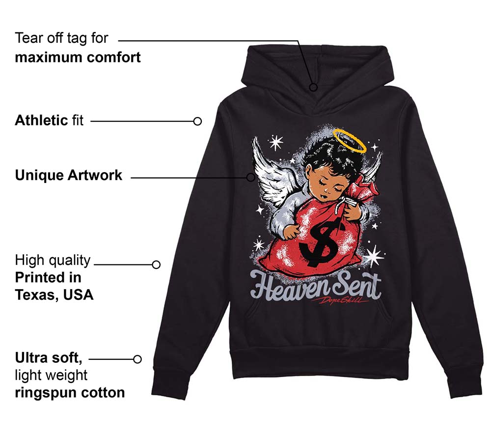 Bred Reimagined 4s superstreetwear Hoodie Sweatshirt Heaven Sent Graphic