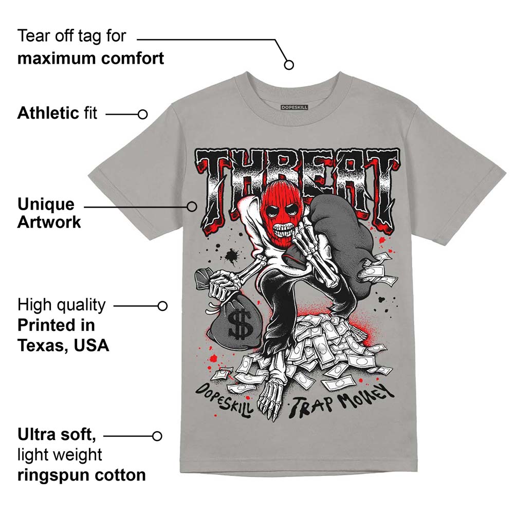 Grey Collection superstreetwear Grey T-shirt Threat Graphic