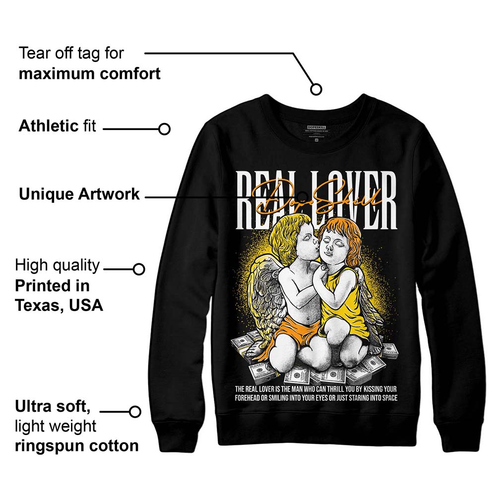 Yellow Ochre 6s superstreetwear Sweatshirt Real Lover Graphic