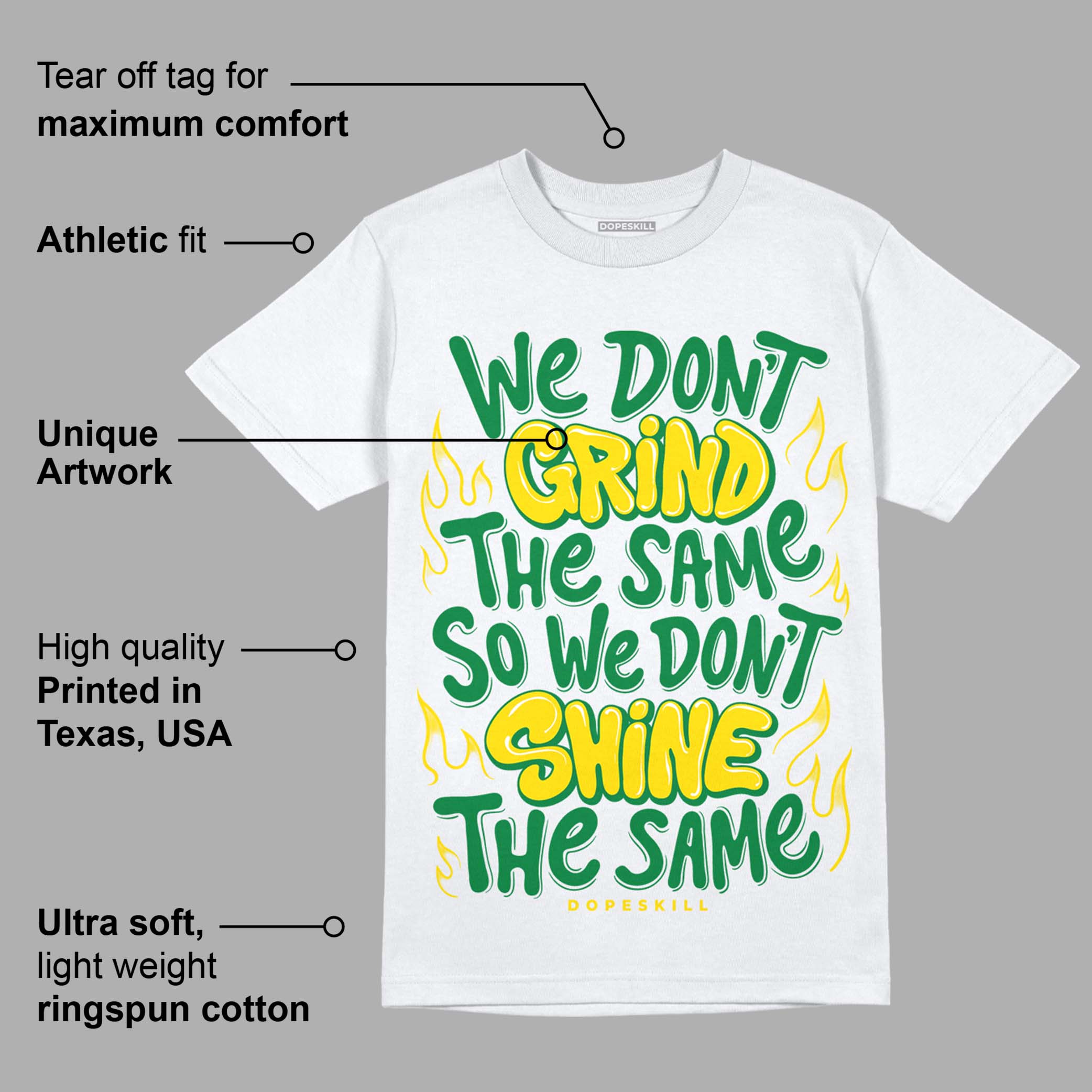 Dunk Low Reverse Brazil superstreetwear T-Shirt Grind Shine Graphic