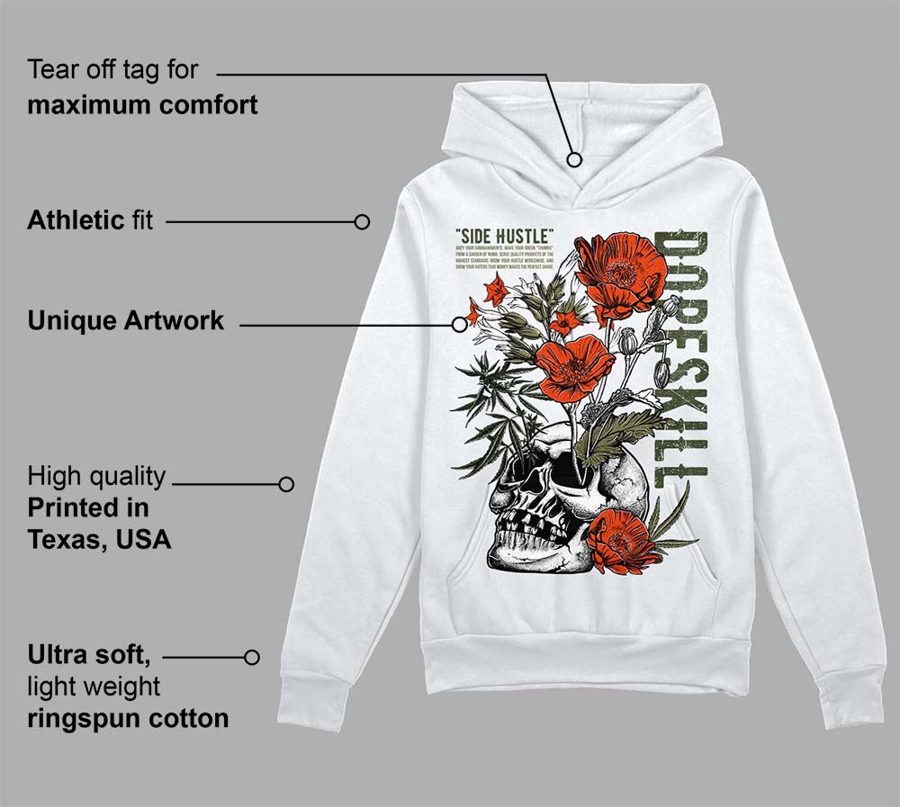 Olive Collection superstreetwear Hoodie Sweatshirt Side Hustle Graphic