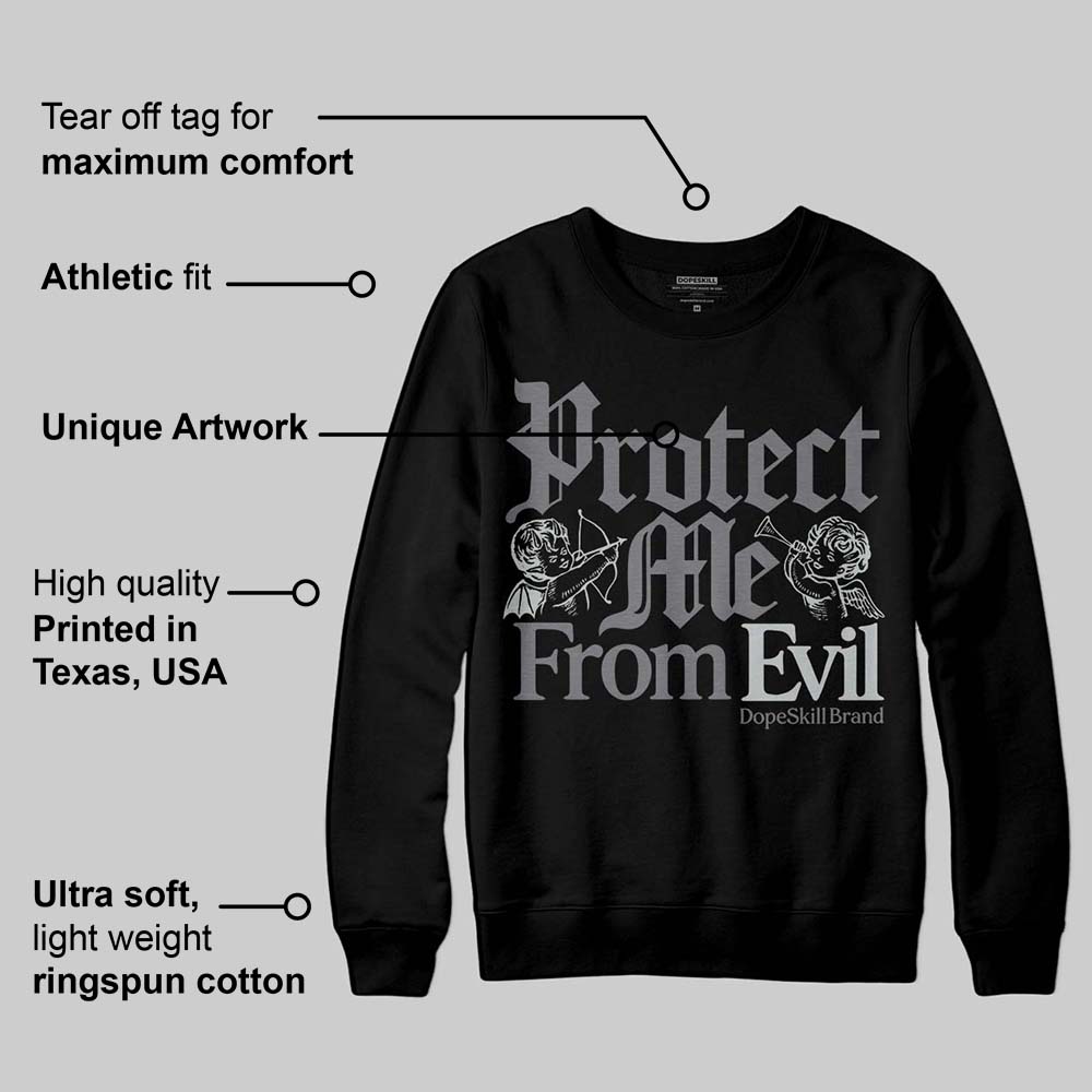 Fear 4s superstreetwear Sweatshirt Protect Me From Evil Graphic