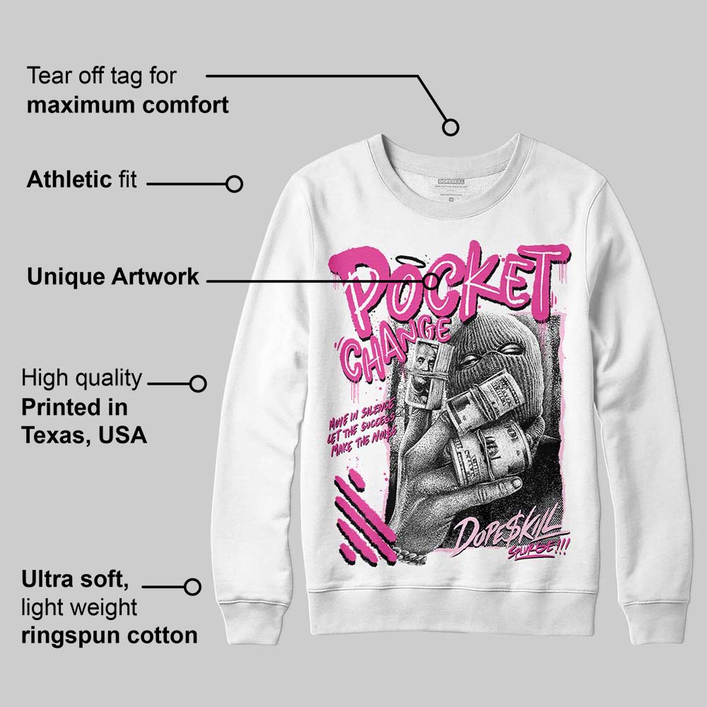Pink Collection superstreetwear Sweatshirt Pocket Change Graphic