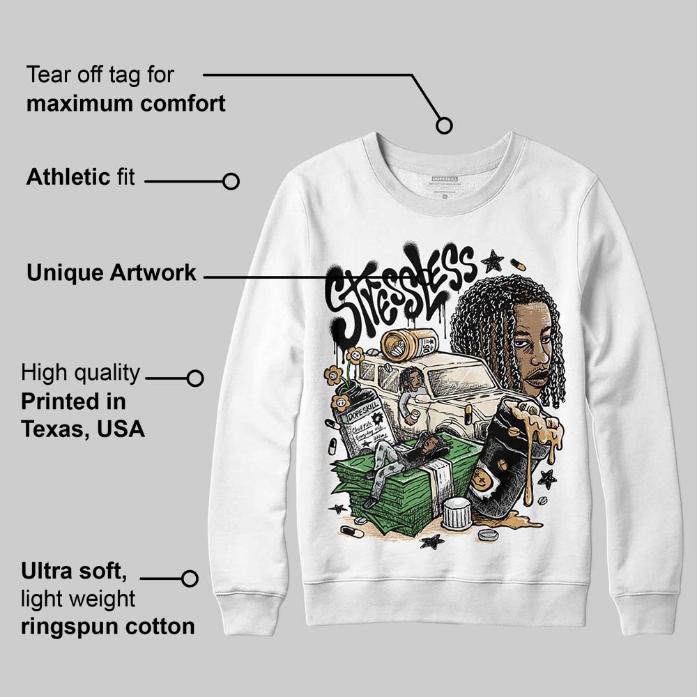Reverse Metallic 5s superstreetwear Sweatshirt Stressless Graphic