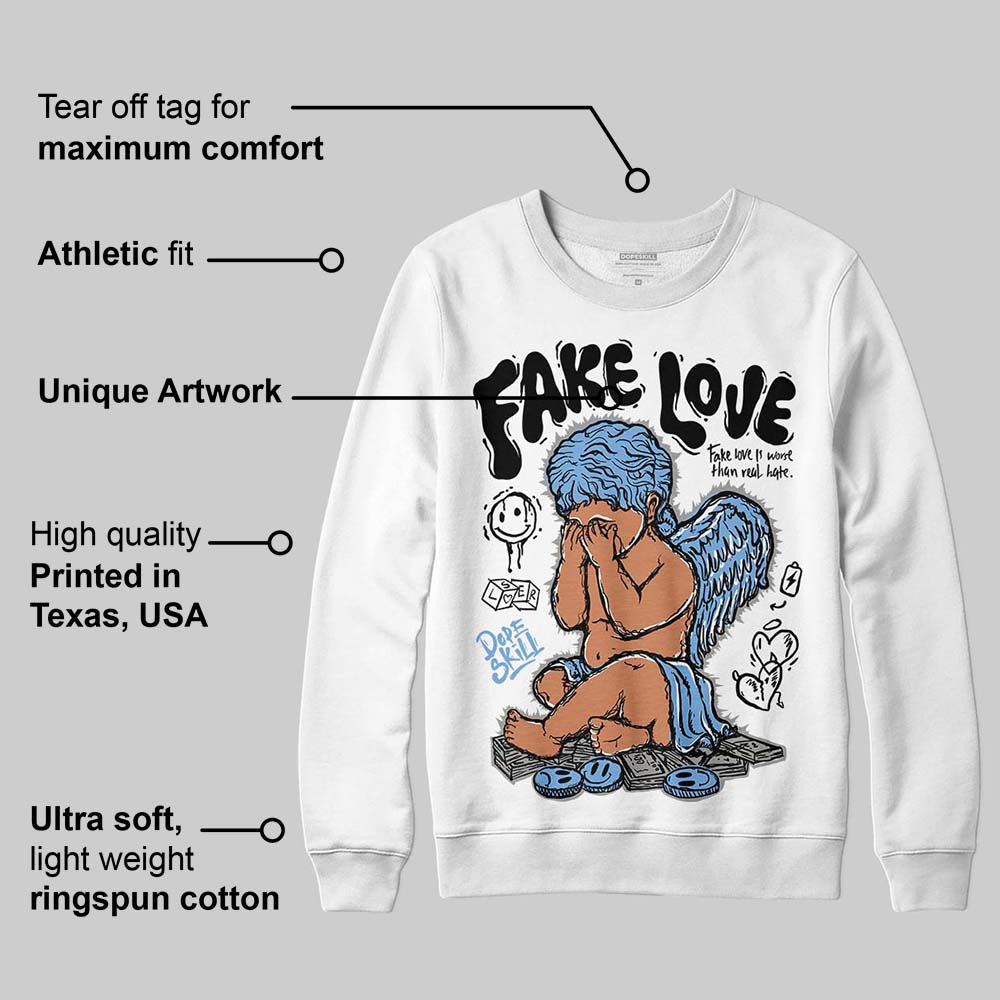 Melo 12s superstreetwear Sweatshirt False Love Graphic