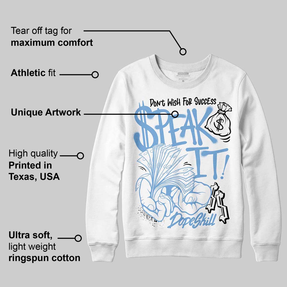 Melo 12s superstreetwear Sweatshirt Speak It Graphic