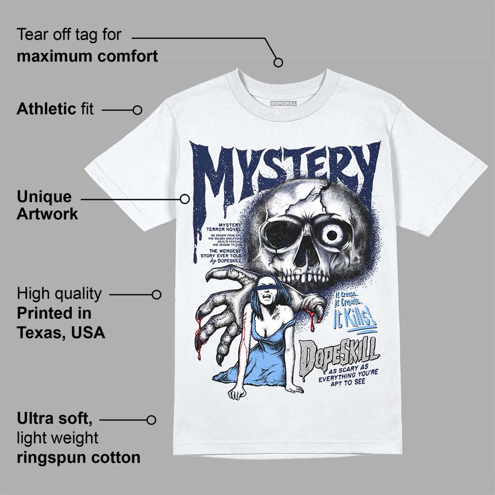 Midnight Navy 5s superstreetwear T-Shirt Mystery Ghostly Grasp Graphic
