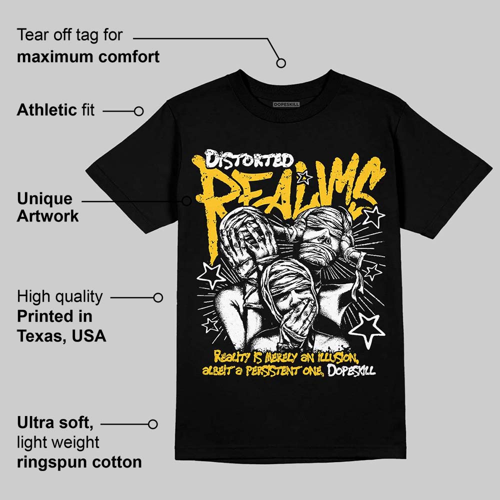 Yellow Collection superstreetwear T-Shirt Distorted Realms Graphic