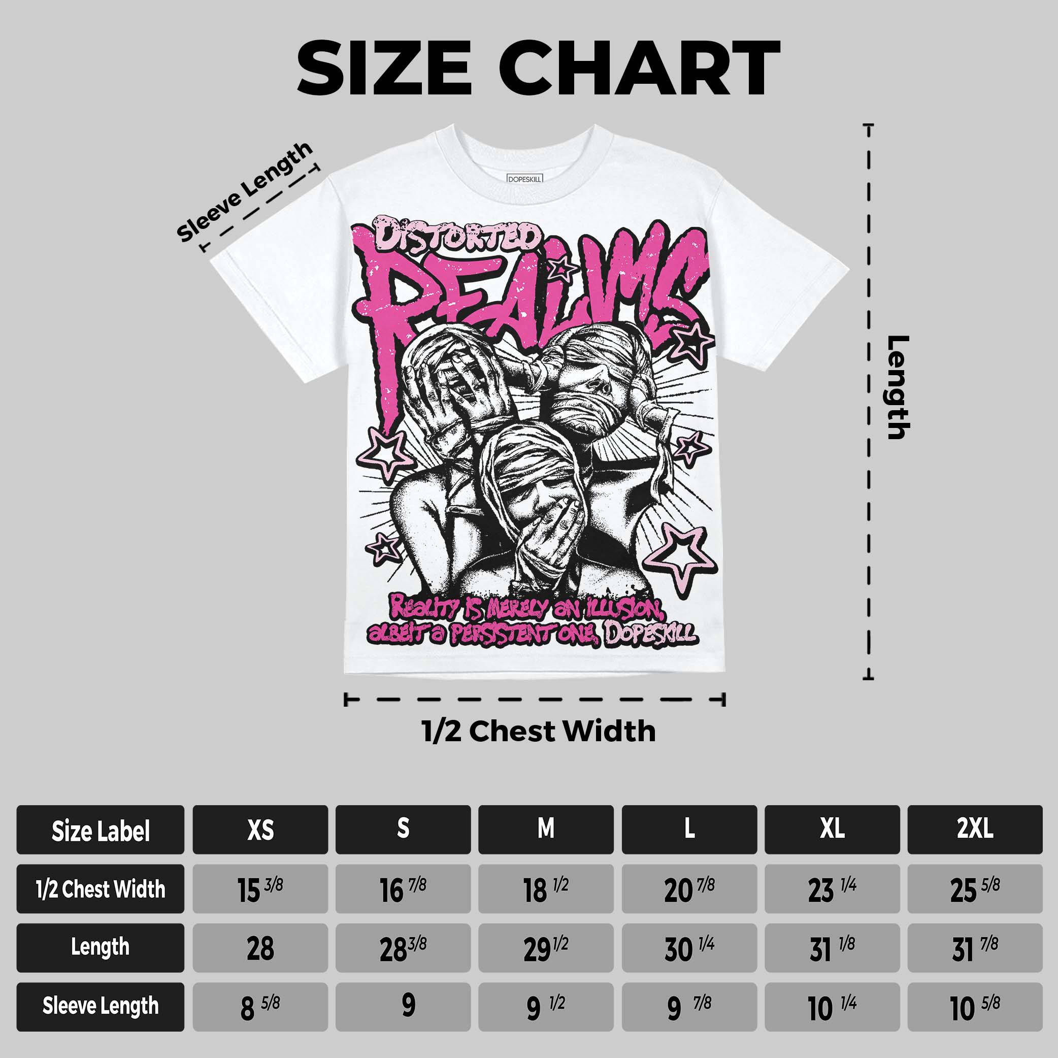 Pink Collection superstreetwear Oversize Print T-Shirt Distorted Realms Graphic