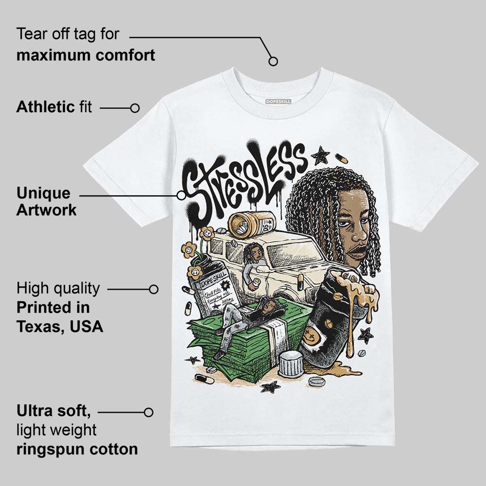 Reverse Metallic 5s superstreetwear T-Shirt Stressless Graphic
