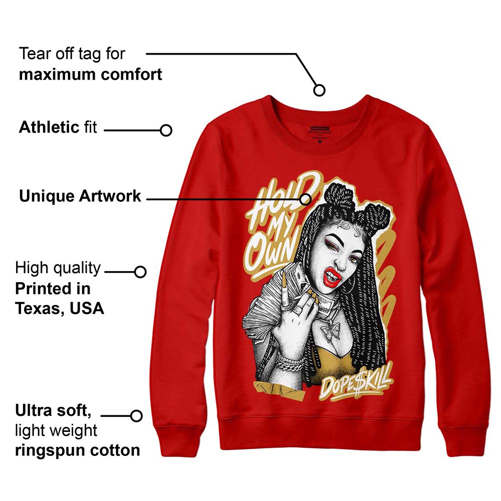 Red Collection superstreetwear Red Sweatshirt New H.M.O Graphic