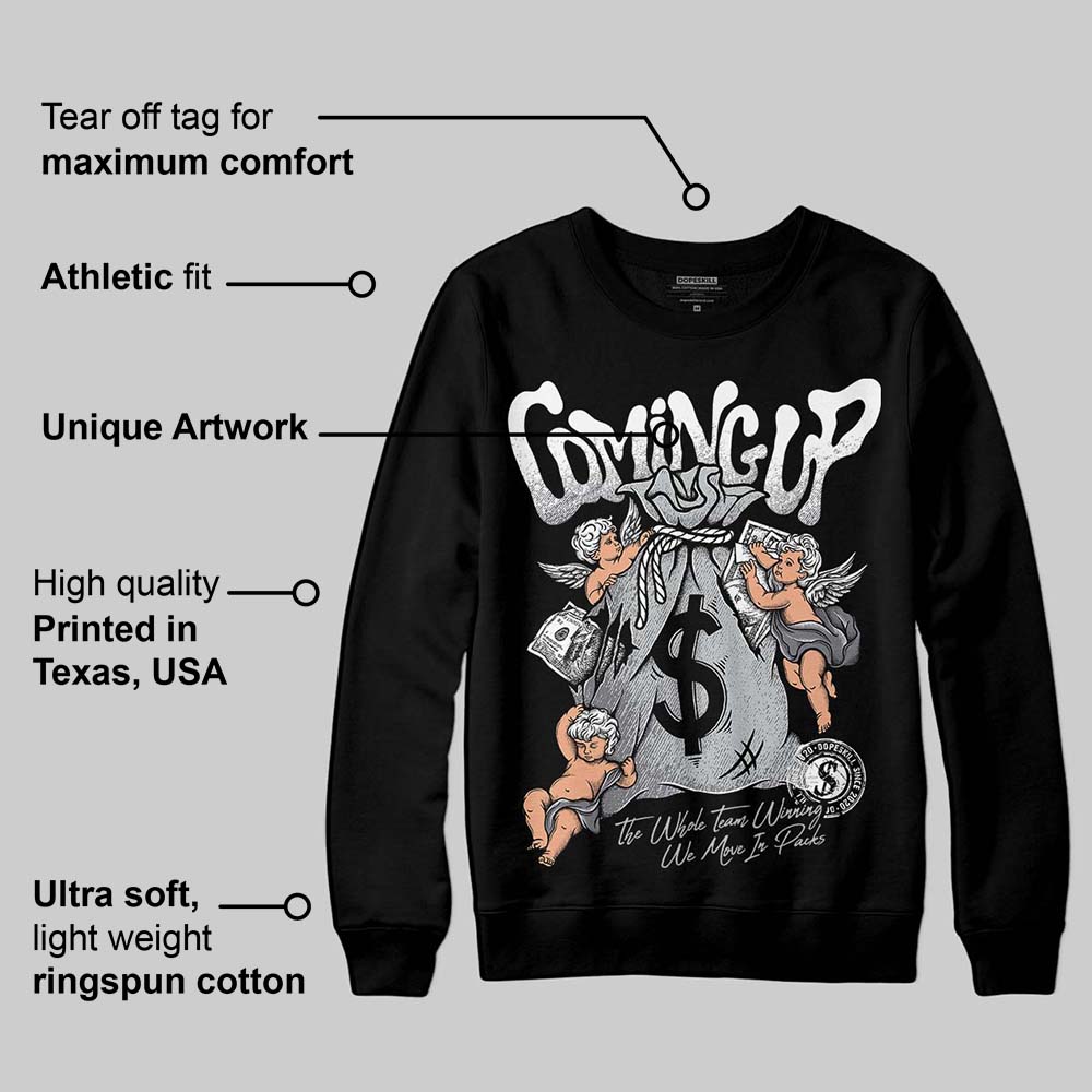 Fear 4s superstreetwear Sweatshirt Money Bag Coming Up Graphic