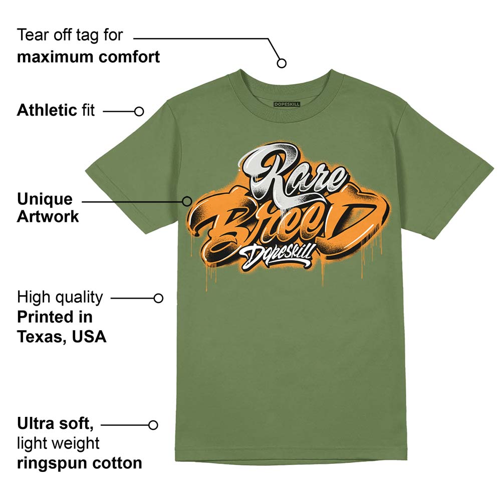 Olive 5s superstreetwear Olive T-shirt Rare Breed Type Graphic