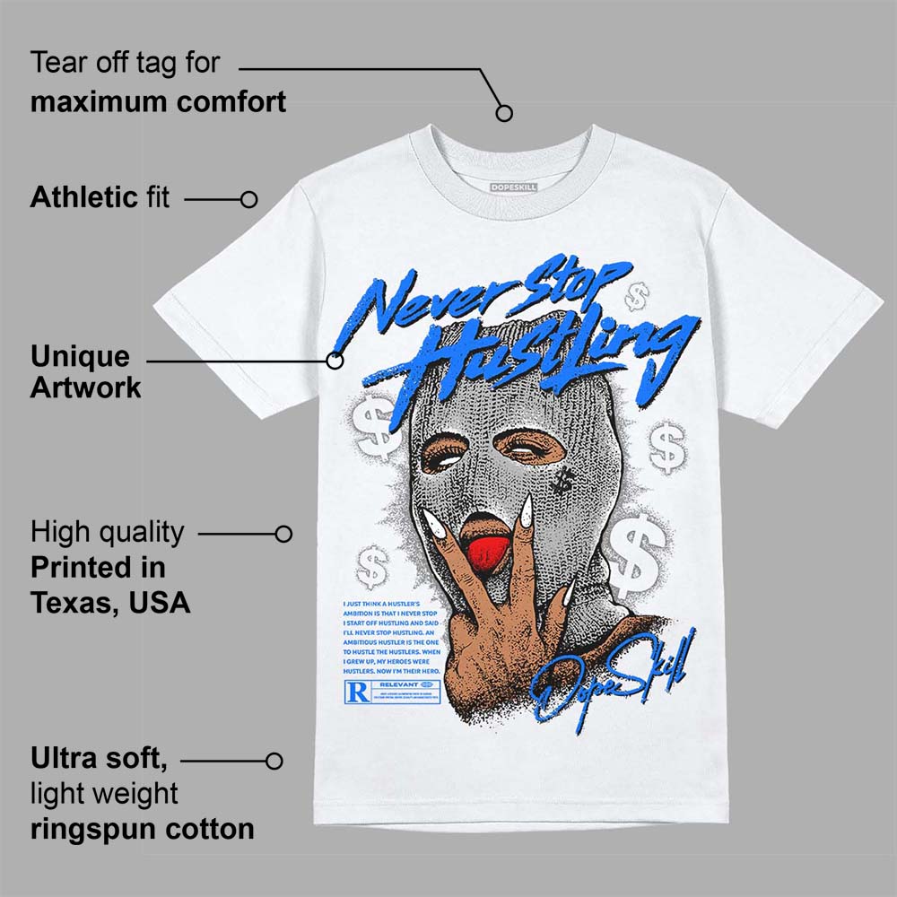 Stealth 12s superstreetwear T-Shirt Never Stop Hustling Graphic