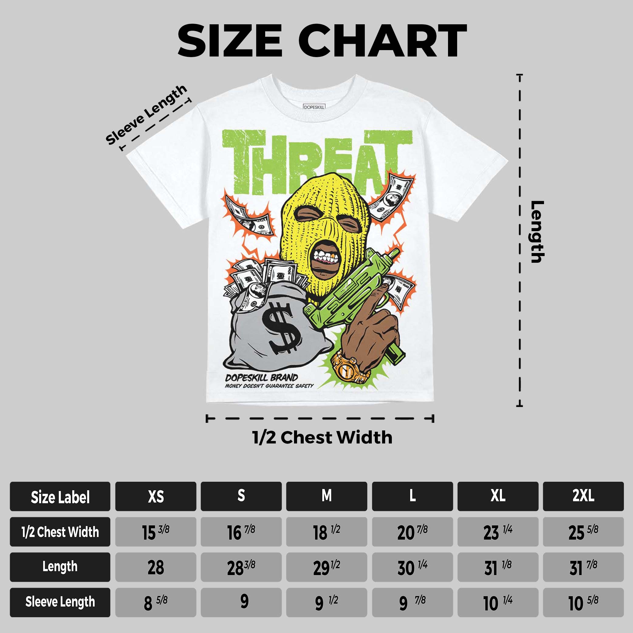 Neon Green Collection superstreetwear Oversize Print T-Shirt Under Threat Graphic