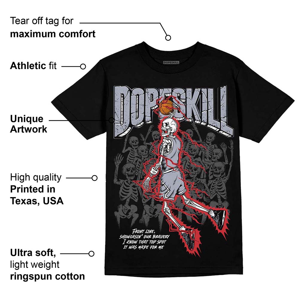 Bred Reimagined 4s superstreetwear T-Shirt Thunder Dunk Graphic