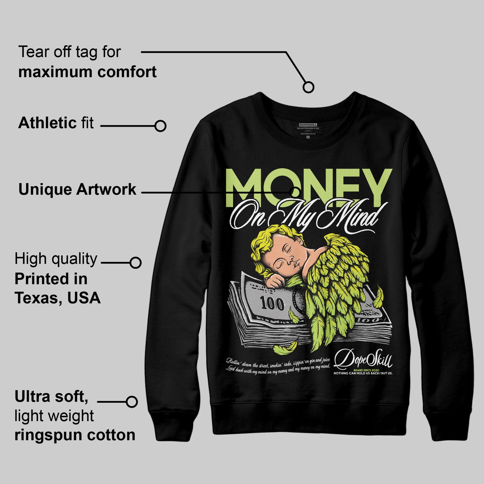 Bright Cactus 13s superstreetwear Sweatshirt MOMM Graphic