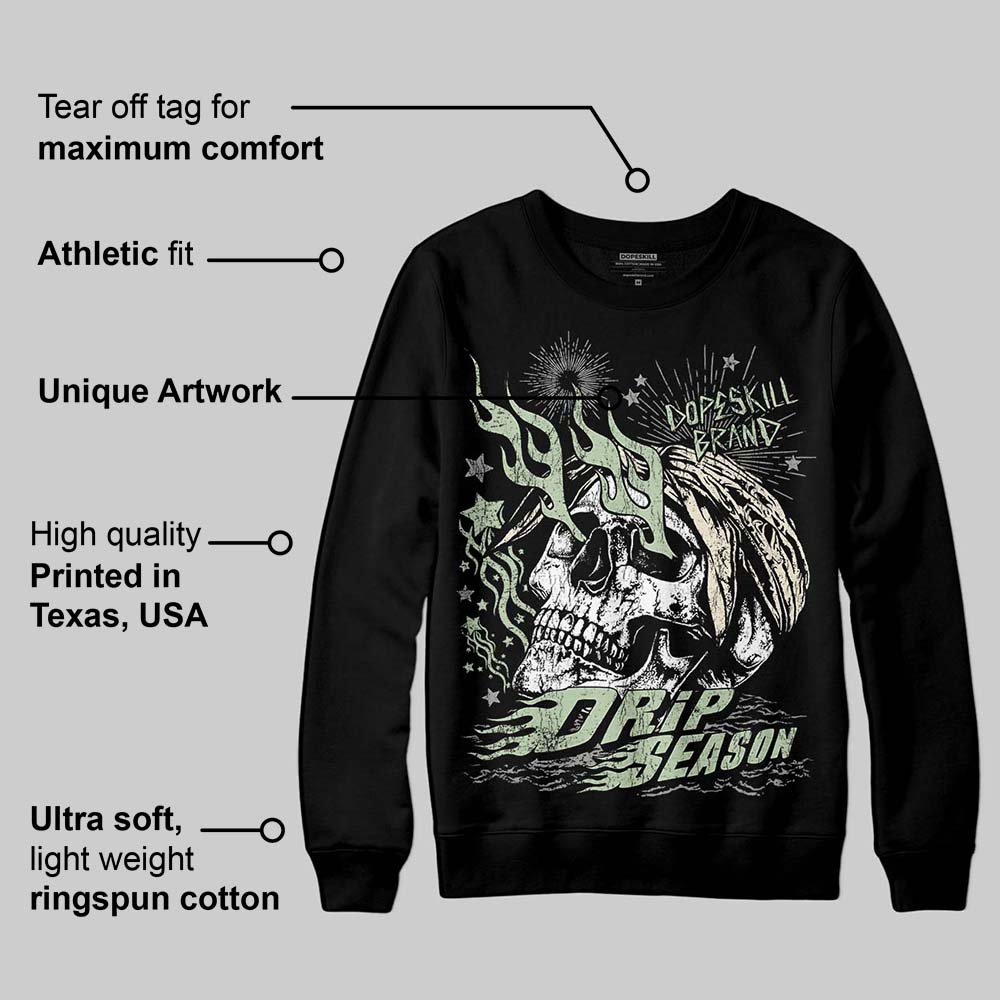 Seafoam 4s 2025 superstreetwear Sweatshirt Drip Season Graphic