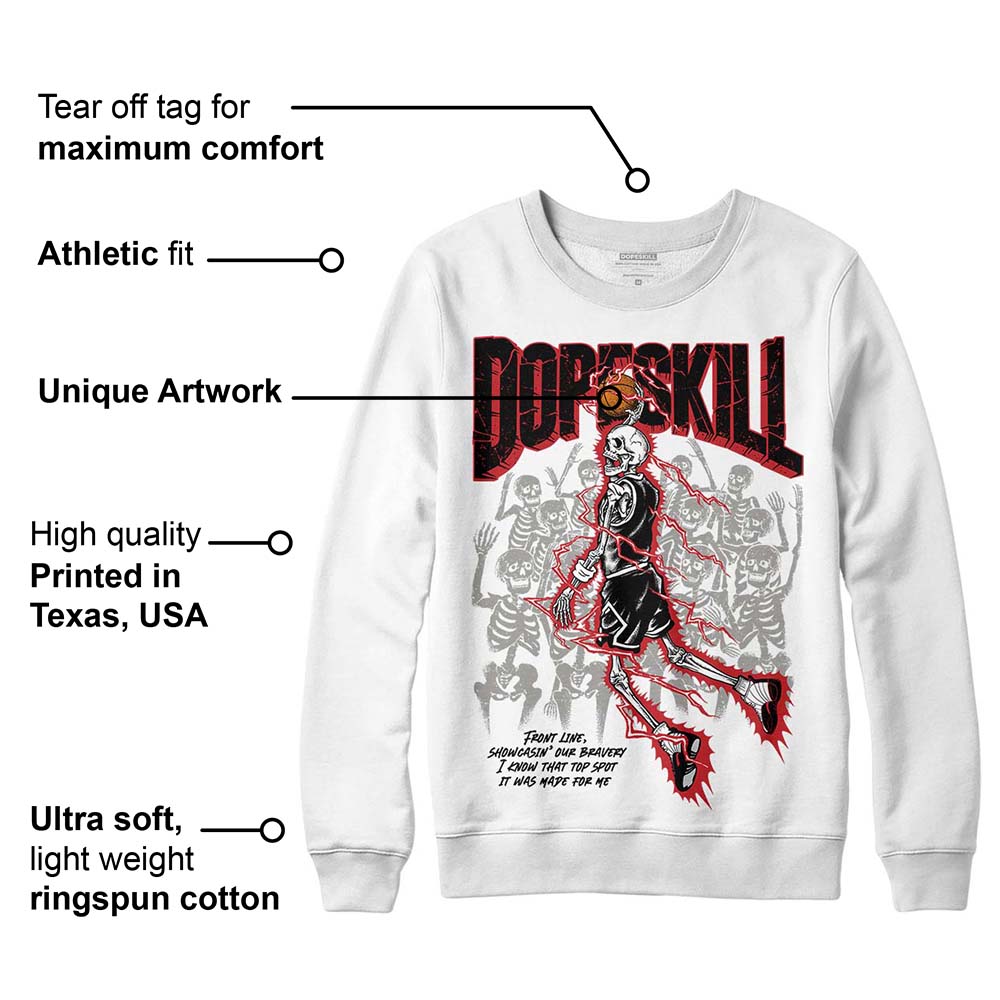 Red Taxi 12s superstreetwear Sweatshirt Thunder Dunk Graphic