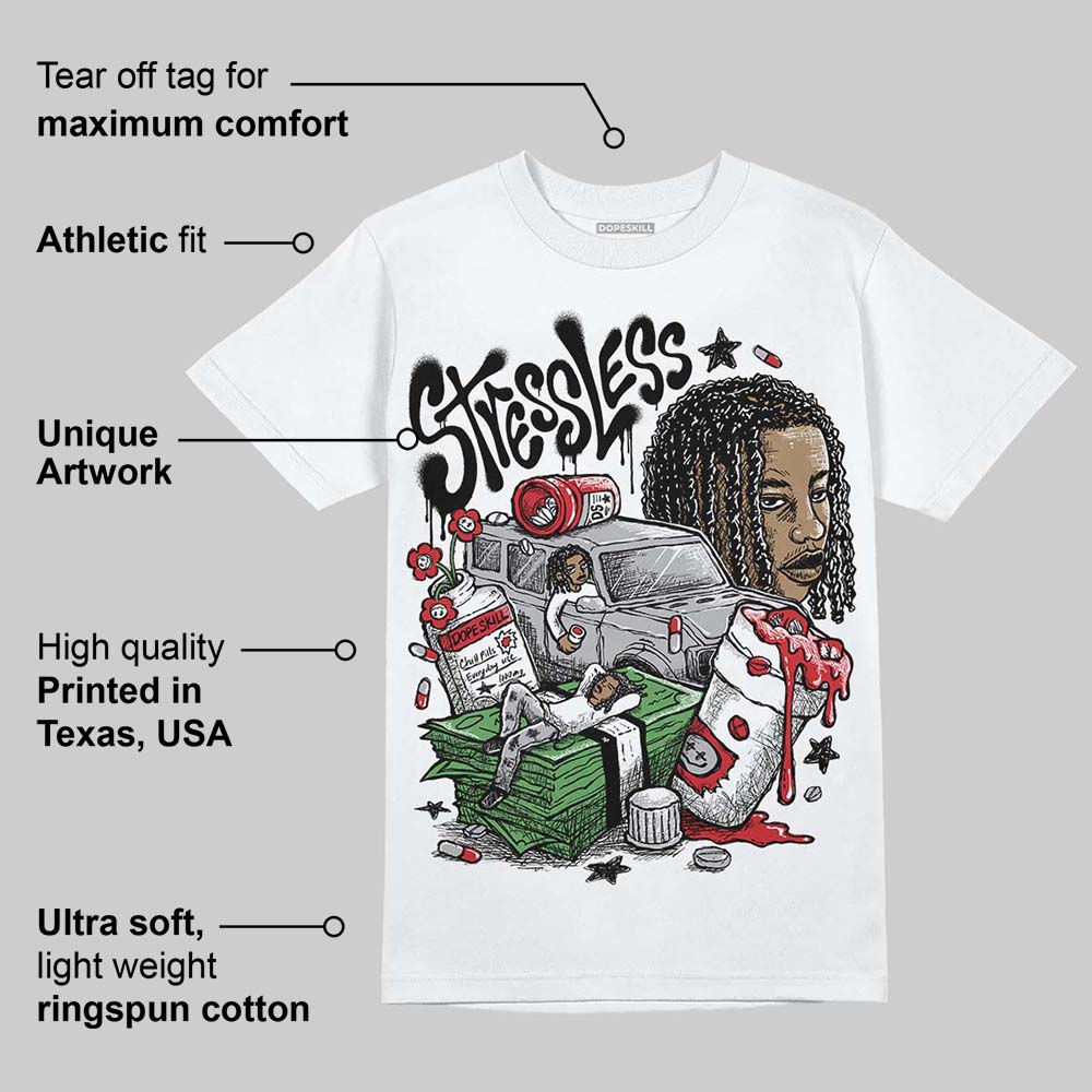 White Cement 4s superstreetwear T-Shirt Stressless Graphic
