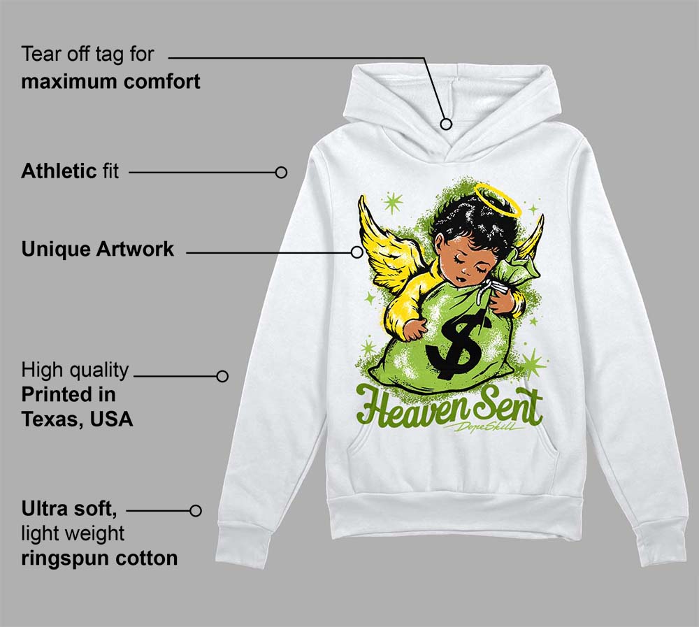 Dunk 'Chlorophyll' superstreetwear Hoodie Sweatshirt Heaven Sent Graphic