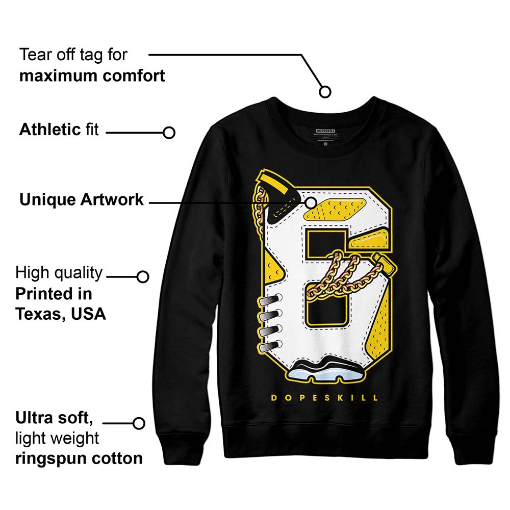 Yellow Ochre 6s superstreetwear Sweatshirt No.6 Graphic