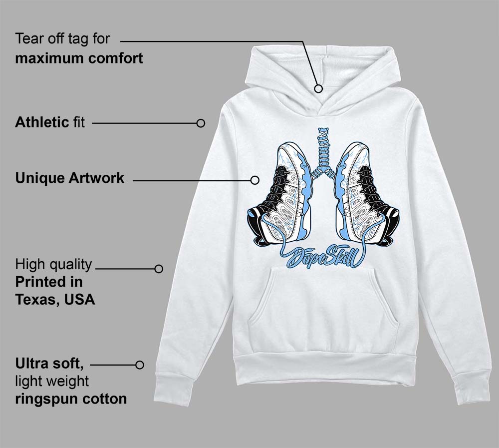 Powder Blue 9s superstreetwear Hoodie Sweatshirt Breathe Graphic