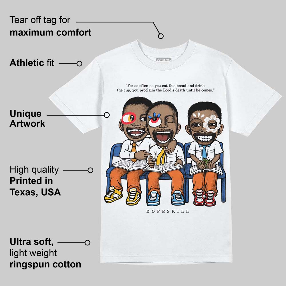 Orange Black White superstreetwear T-Shirt First Sunday Graphic