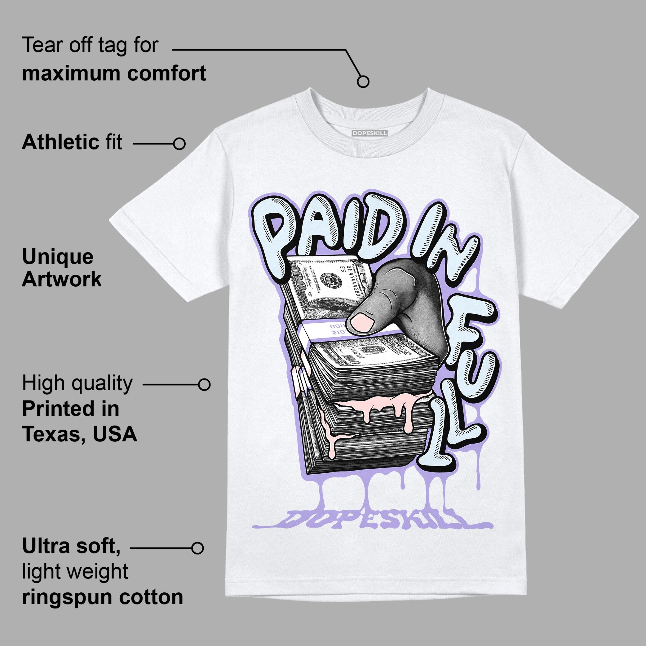 Easter Dunk Low superstreetwear T-Shirt Paid In Full Graphic