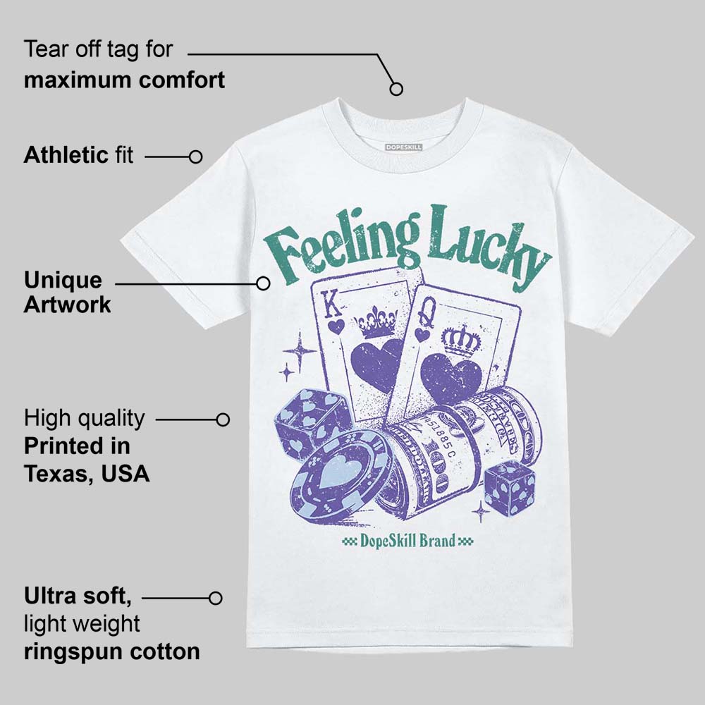 Grape 5s superstreetwear T-Shirt Feeling Lucky Graphic