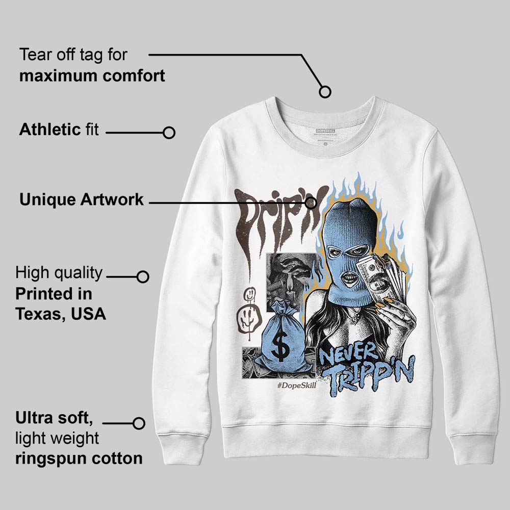 Handball Spezial Light Blue superstreetwear Sweatshirt Drip'n Never Tripp'n Graphic