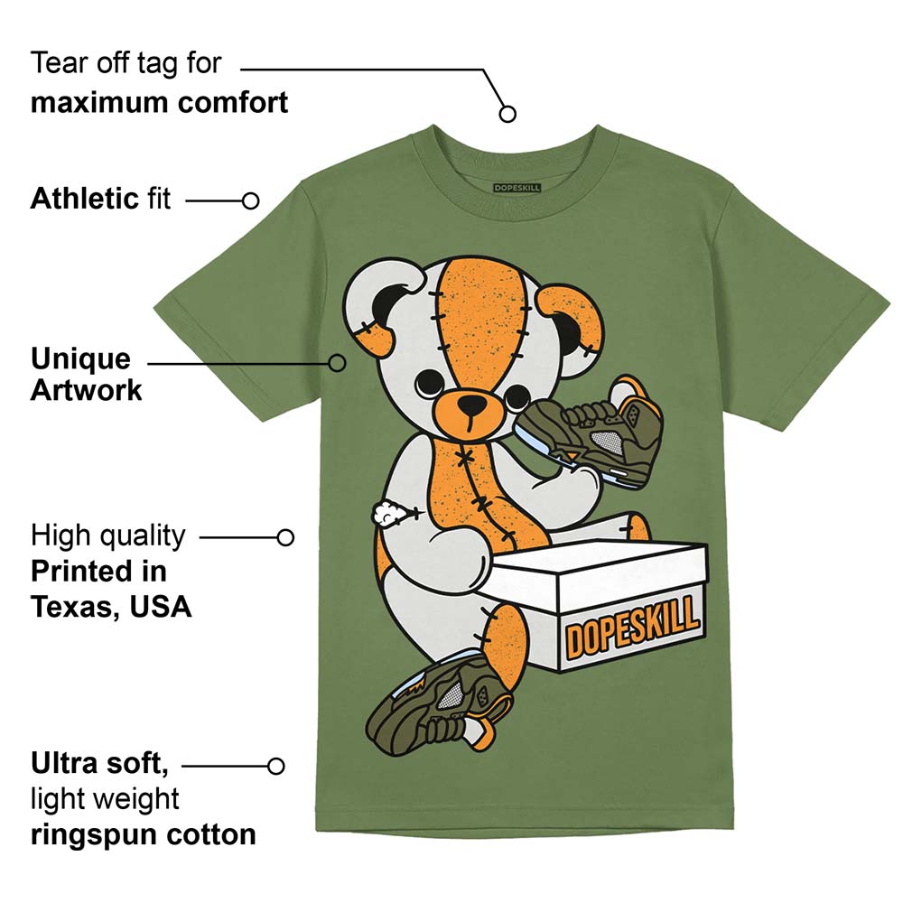 Olive 5s superstreetwear Olive T-shirt Sneakerhead BEAR Graphic