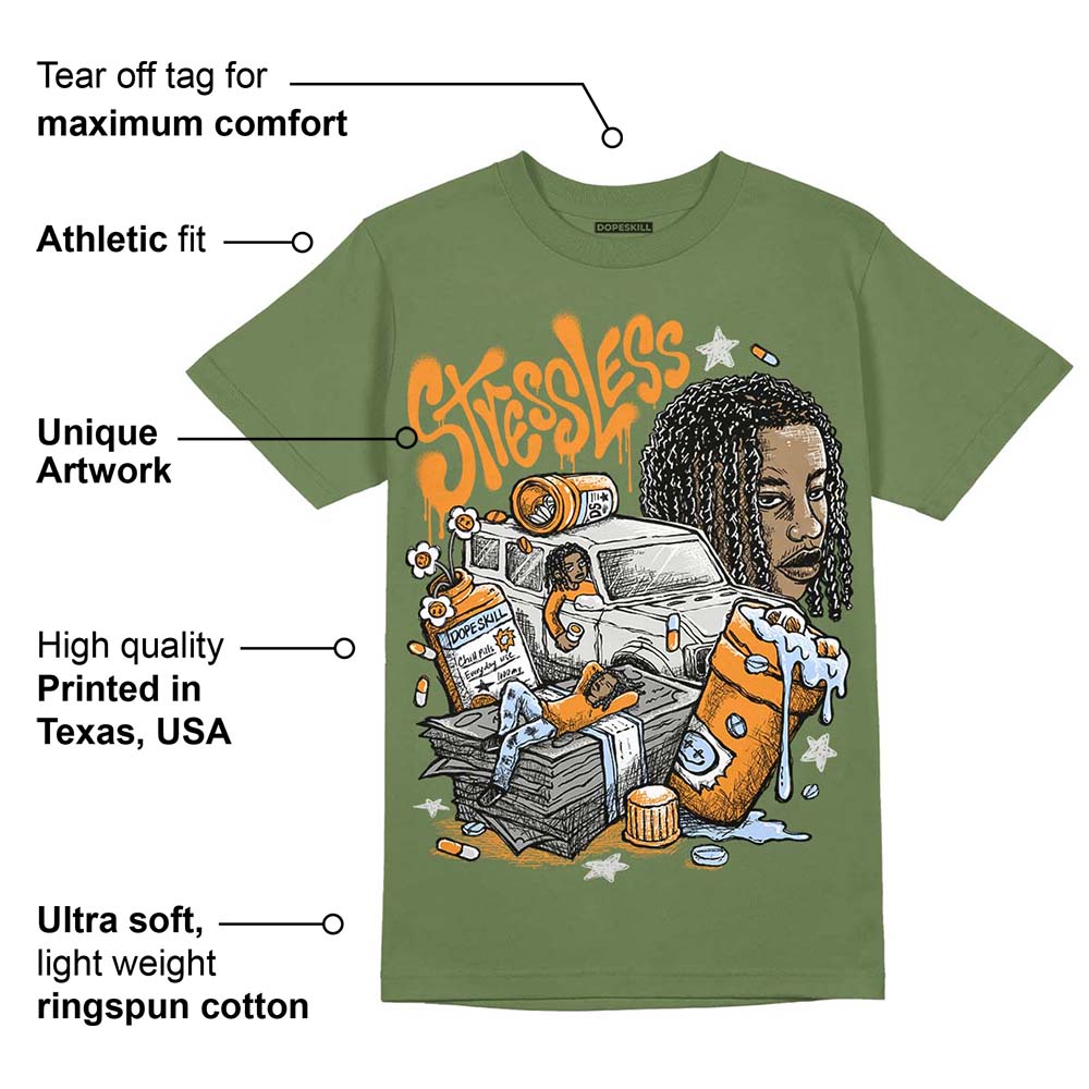 Olive 5s superstreetwear Olive T-shirt Stressless Graphic